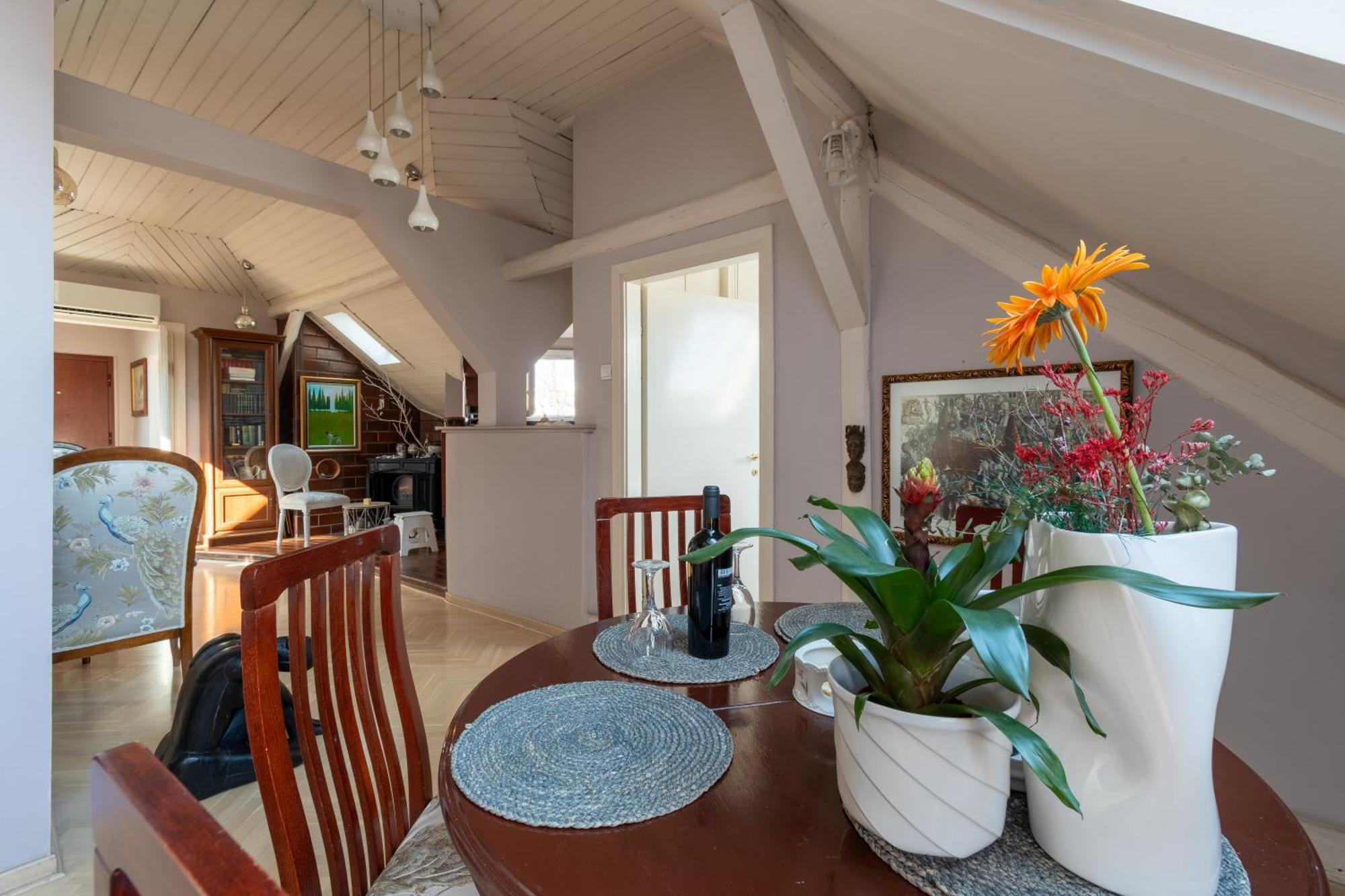 Klara Vracar 90 M2, Dve I Po Spavace Sobe 贝尔格莱德 外观 照片