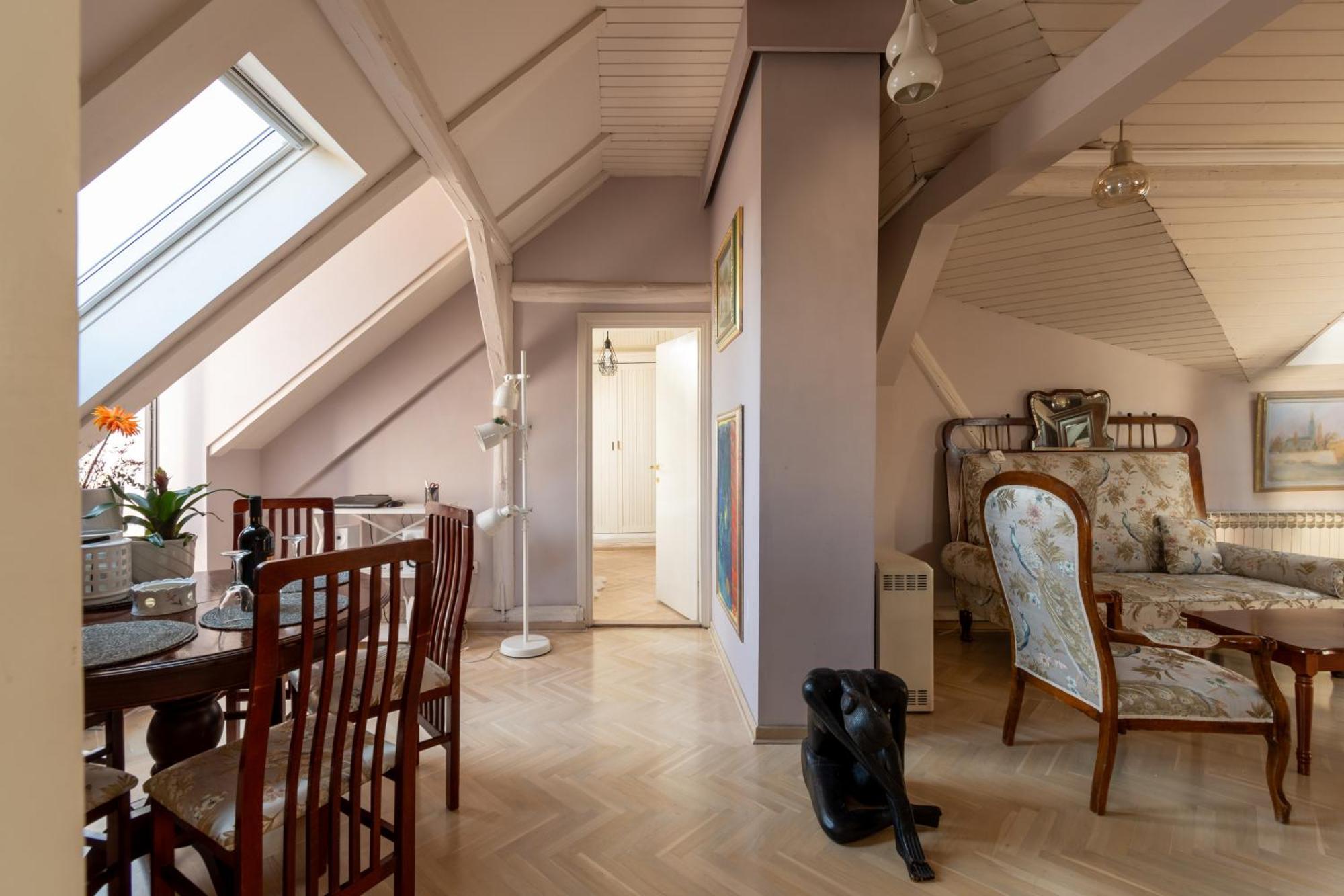 Klara Vracar 90 M2, Dve I Po Spavace Sobe 贝尔格莱德 外观 照片