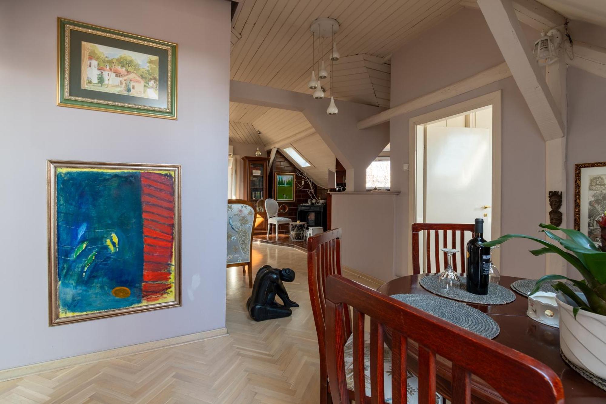 Klara Vracar 90 M2, Dve I Po Spavace Sobe 贝尔格莱德 外观 照片